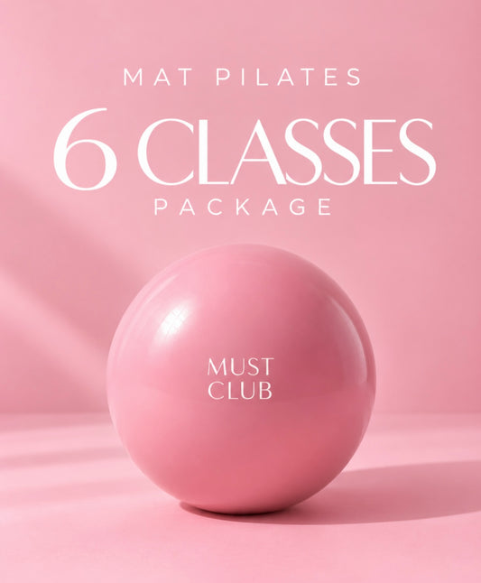 MAT PILATES CLASS (6) TOTAL $140 (TRAER TOALLA Y MEDIAS)